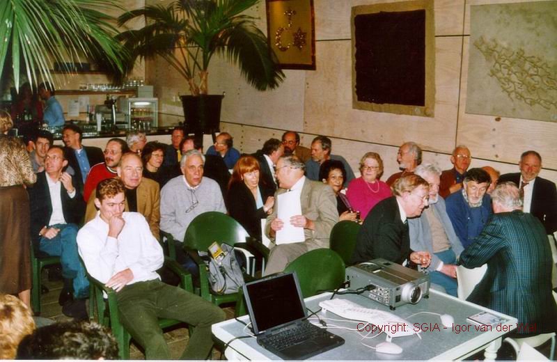 Reünie in de Hortus Botanicus, 30 november 2001