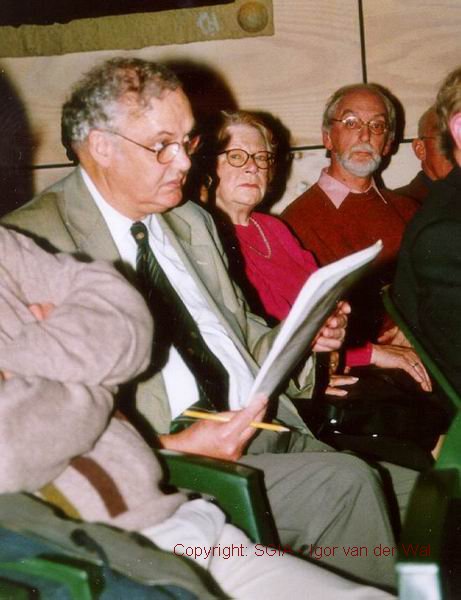 Reünie in de Hortus Botanicus, 30 november 2001