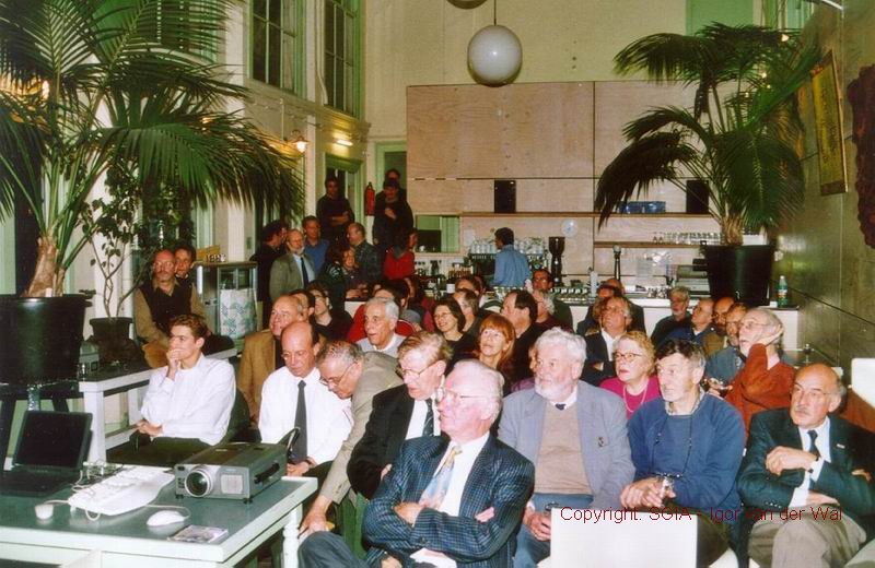 Reünie in de Hortus Botanicus, 30 november 2001