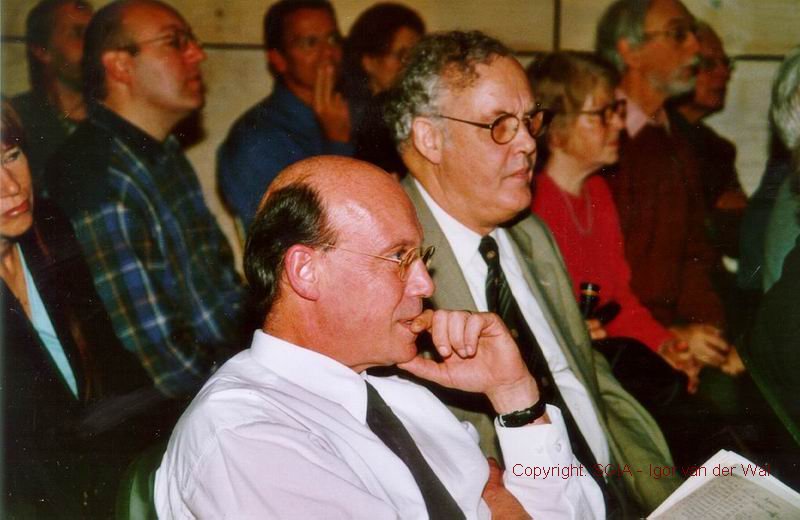 Reünie in de Hortus Botanicus, 30 november 2001