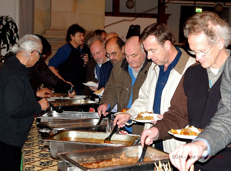 Reünie in de Oosterkerk, vrijdag 28 november 2008