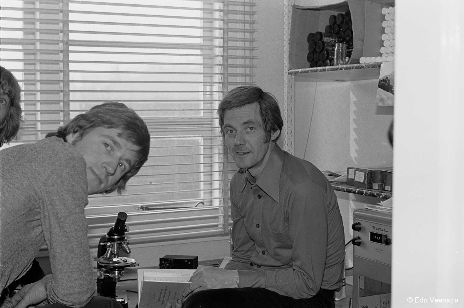 Piet Kager en Bob Stokvis